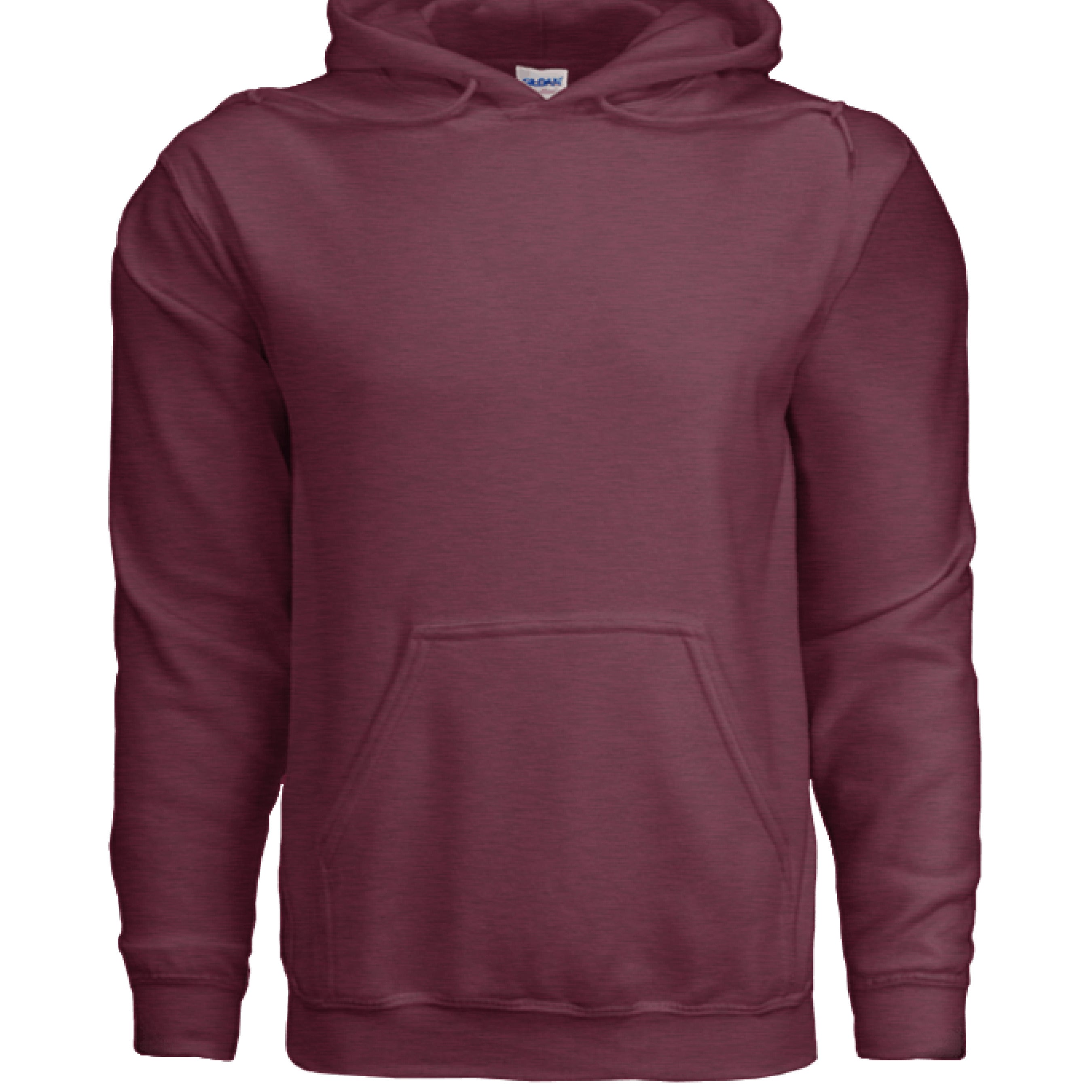 Heather Sport Dark Maroon - FRONT